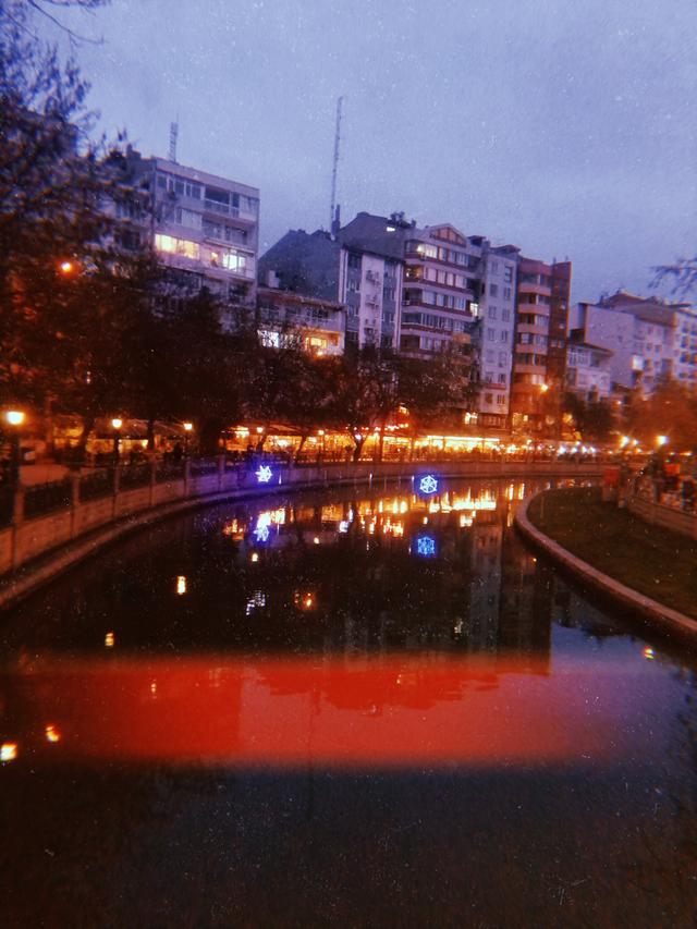 Işıklı gece...